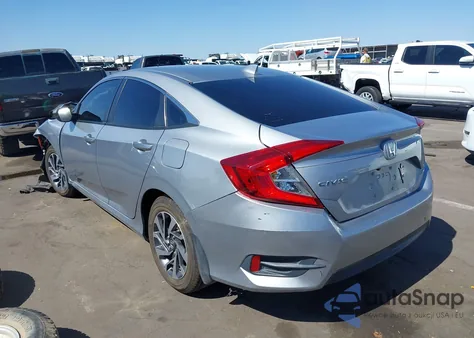 2017 Honda Civic Ex from USA, damaged, VIN 2HGFC2F76HH556453